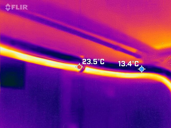 Thermografie Kältemittelleitung November 2025